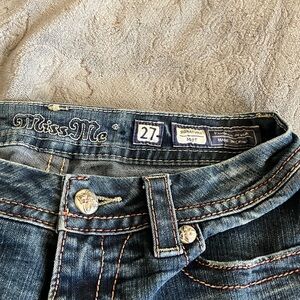 Miss Me low rise boot cut jeans